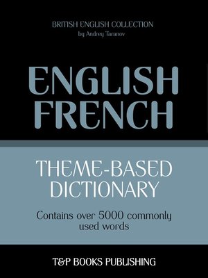 cover image of Theme-Based Dictionary